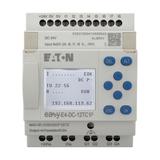 EASY-E4-DC-12TC1P easyE4 Push-in 24VDC 8DI(4AI) 4DO-T z wyświetlaczem 197506 EATON