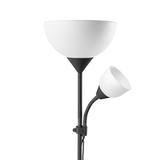 Lampa stojąca podłogowa URLAR 175 cm max 25W E27 max 25W E14 czarna LS-2/B ORNO