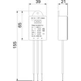 ÜSM-10-230I1P-0 Ogranicznik przepięć LED