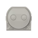 NOWE PLEXO - PRZEPUST MEMBRANOWY - 2 WEJŚCIA SZARY