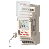 PROGRAMATOR CZASOWY 1-KAN. TYGODN.-ROCZNY PAMIĘĆ ZEWN. 24-250V AC / 30-300V DC TYP: ZCM-22P/U
