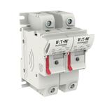 2 Pole 14x51 MFH Neon Indicator Podstawa wkładki cylindrycznej 14x51 2P 50A 690VAC wskaźnik CH142DIU