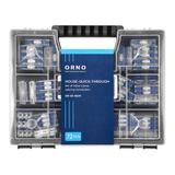 Zestaw złączek przelotowych HOUSE-QUICK-THROUGH, 72 szt.