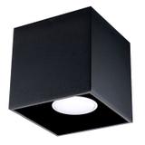 Plafon QUAD 1 czarny
