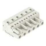 Gniazdo MCS‑MIDI Classic 6‑biegunowe jasnoszare raster 7,5mm 721‑206/026‑000 /50szt./ WAGO