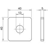 GMS 1 VP FT, PŁYTA ŁĄCZ. 1 OTW. FT