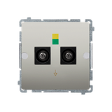 "Simon BASIC WMUE-012000-H013 Gniazdo ekwipotencjalne podwójne (moduł)