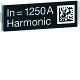 ACB HW2/4 Wtyczka z oznaczeniem znamionowym wyłącznika 1250A Harmonic HWW688H HAGER