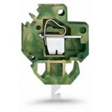 złączka przepustowa PE 4 mm2 poł. konektorowe, do płyt 1,5 mm