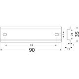 wspornik TH35 WTH1 33.90 OPATÓWEK