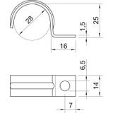 1015, OBEJMY MOCUJĄCE 28MM OC