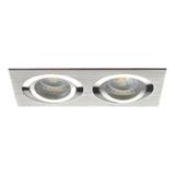 Oprawa punktowa 2x50W GX5,3 IIIkl. 12V IP20 SEIDY CT-DTL250-AL aluminium szczotkowane 18282 KANLUX