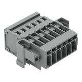 X-COM wtyk 6-biegunowy szary raster 5 mm /25szt./ WAGO