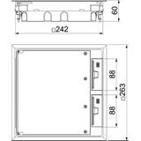 GES9 55U V 7011, Kaseta zasilająca