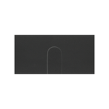 Simon 100 Pokrywa przyłącza kablowego (mechanizm 1/2) czarny mat