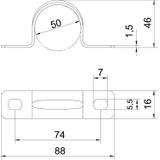 605, OBEJMY MOCUJĄCE 50MM OC.G.
