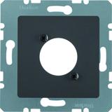 BERKER B.X Płytka czołowa do gniazd XLR antracyt 14121606 HAGER