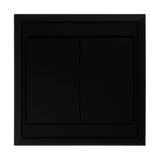 Łącznik podtynkowy świecznikowy Luna, 10A, 250V, WP-2L, czarny