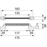 Listwa zaciskowa LZPG-20P OPATÓWEK