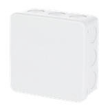 PUSZKA IP65 104X104 MM, SZARA