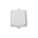 TEKNO 05-1250-102 bi Gniazdo zasilające francuskie z ochroną styków