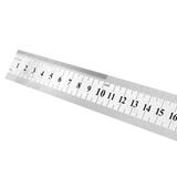 Przymiar liniowy 50 cm, stal nierdzewna