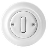 DECENTO Wyłącznik krzyżowy Bezśrubowe podłączanie przewodów biały