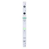 Lampka kontrolna zasilania z zabezpieczeniem 1/3S 1xLED ZIELONA LK-BZ-701G F&F