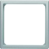 Q.x Pierścień przejściowy do płytki centralnej 50 x 50 mm, alu aksamit