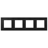 ARIA Ramka poczwórna - kolor szczotkowany antracyt