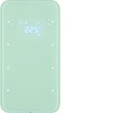 BERKER R.1 Sensor dotykowy potrójny z regulatorem temperatury szkło biały 75643060 HAGER