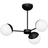 Milagro lampa wisząca/żyrandol Sfera Black 3xE14 MLP8865