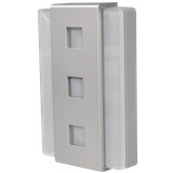 GONG DWUTON. GLASSO Z TRANSFORMATOREM GNW-248 230V SREBRNY