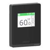 SXW, panel przedni z czujnikiem PIR, ekran dotykowy, Sensorbus, czarny