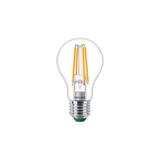 Żarówka LED ściemnialna klasa A 4W=60W 840lm 2700K barwa ciepła kulka D 4-60W E27 827 A60 UE Szkło p