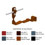 Uchwyt dach.skręc.prof. WZÓR 22 Z-śruba,H=10cm/LA/