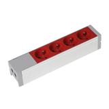 Blok Zasilający 4x2P+Z Z Blokadą  073404 LEGRAND