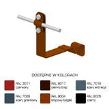 Uchwyt dach.prof. WZÓR 30  Z-śruba, H=10 cm /LA/