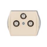 TREND Mechanizm gniazda multimedialnego 3F DATA (Vectra) beżowy