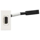 Mosaic Gniazdo Hdmi Typu A Z Przewodem Biały 078778 LEGRAND