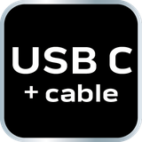 Latarka akumulatorowa USB C 2000 lm CHN LED