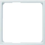 BERKER B.X/S.1 Pierścień adaptacyjny do płytek czołowych 50x50mm biały 11099089 HAGER