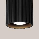 SOLLUX Plafon AURA 1 czarny GU10 ; SL.1784