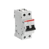 S202M-C0.5UC Wyłącznik nadprądowy 10kA AC/DC 2P C0.5A 2CDS272061R0984 ABB