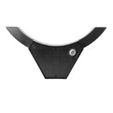 SPINEL LED 10W oprawa ogrodowa z czujnikiem ruchu 140st 800lm IP54 4000K IK10 czarna AD-OP-6119BLPMR