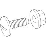Śruba I Nakrętka M8x20 Pvc /100Szt./ 637953 LEGRAND