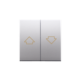 Simon 54 Klawisze do mechanizmu SZP1WM srebrny mat