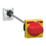 Zestaw z rączką GV2 czerwony IP54