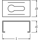 Akcesoria do profili LS AY-PM03/MB