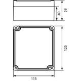 Puszka hermetyczna PHP-59 62.59 OPATÓWEK
